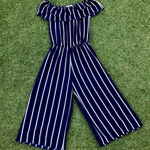 Off the sleeve romper